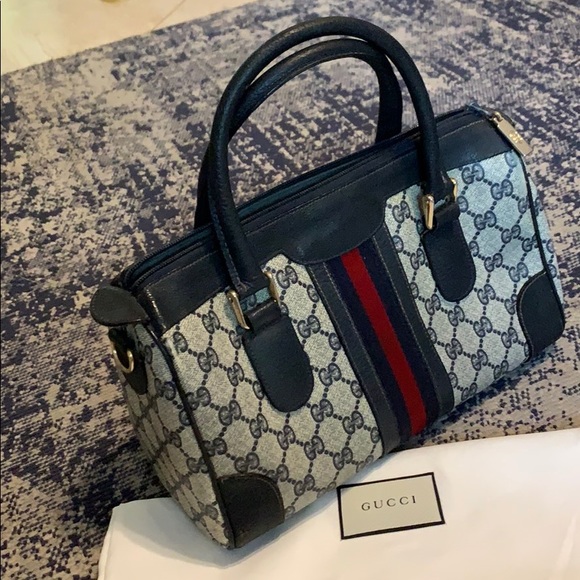 AUTH.VINTAGE GUCCI BOSTON. - Picture 2 of 15